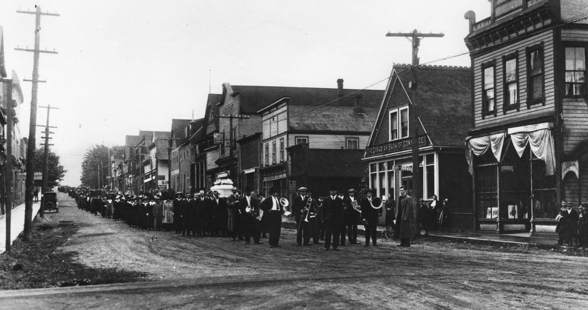 Funeral March for Ginger Goodwin