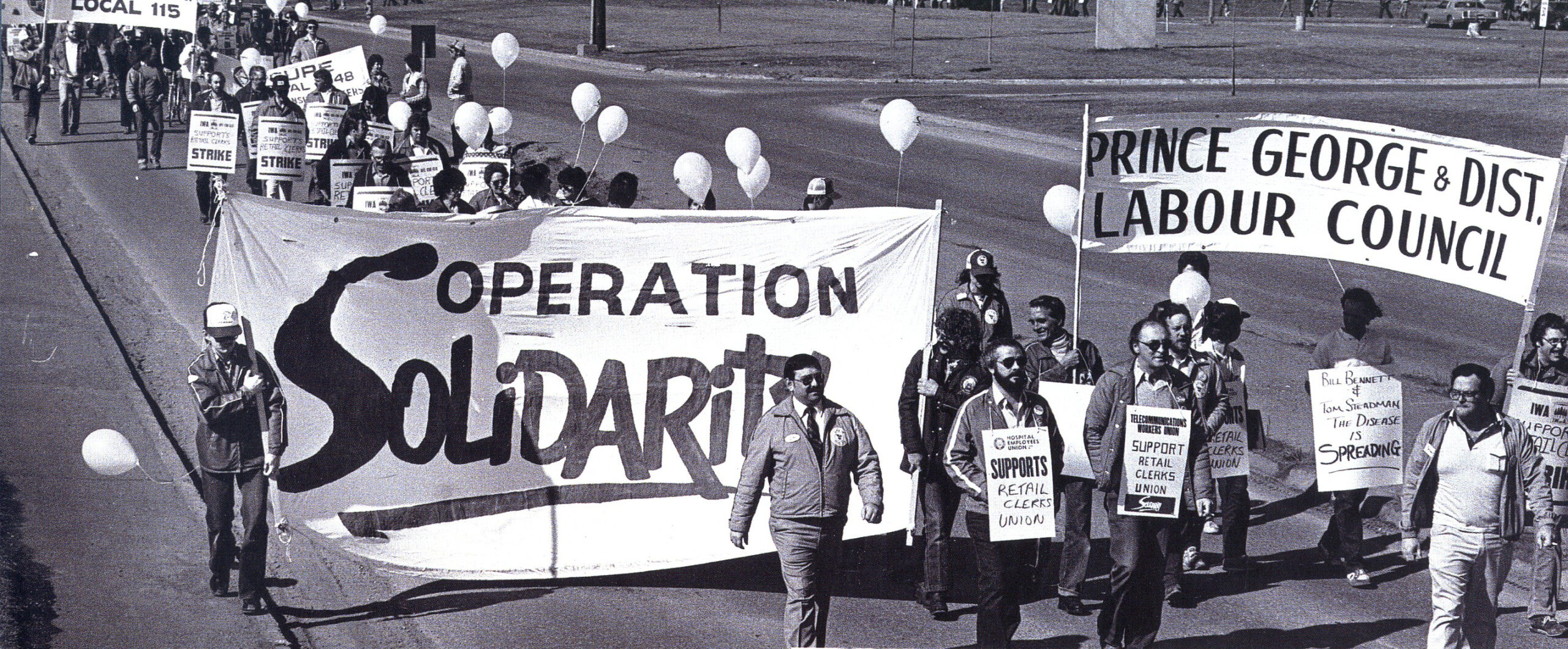 Operation Solidarity Prince George march
